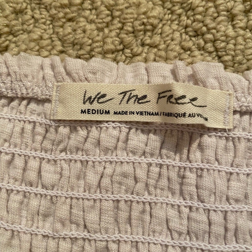 Free People smocked tube top - Picture 2 of 4